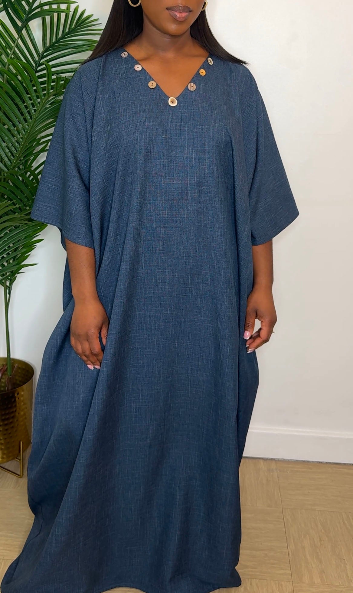 Indigo kaftan