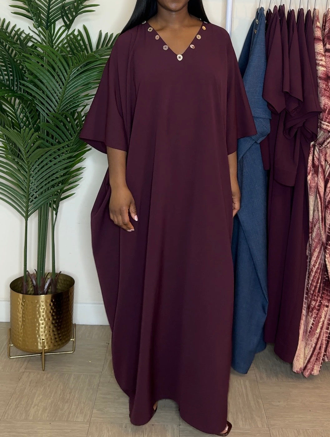 Plum Kaftan